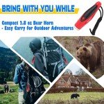 Loud Bear Scare Air Horn for Hiking Safety