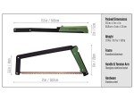 AGAWA BOREAL21 Folding Bow Saw Emergency Kit