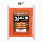 Strong 100ft Paracord Rope 850 lb - Orange