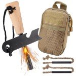 Emergency Fire Starter Kit with Essentials and Bag
