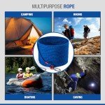 Heavy-Duty 65ft Magnet Fishing Rope Carabiner