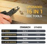 16-in-1 Pocket Multitool Knife for Emergencies