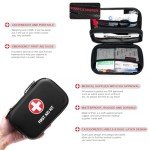 Compact 118-Piece Waterproof Emergency First Aid Kit
