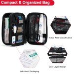 Compact 118-Piece Waterproof Emergency First Aid Kit