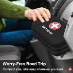 Compact 118-Piece Waterproof Emergency First Aid Kit