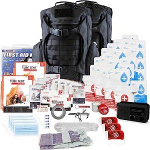 Deluxe 72-Hour Emergency Survival Kit for 4