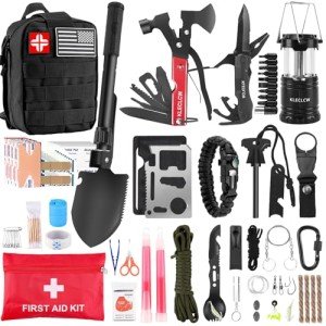 160-Piece Hurricane Survival and First Aid Kit