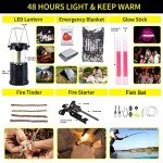 160-Piece Hurricane Survival and First Aid Kit