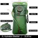 2L Leakproof Hydration Bladder with Cleaning Kit