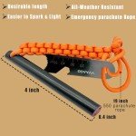 Ferro Rod Fire Starter Survival Kit with Lanyard