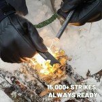 Ferro Rod Fire Starter for Camping and Emergencies