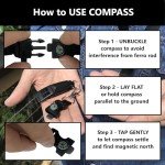 Emergency Whistle with Compass and Fire Starter