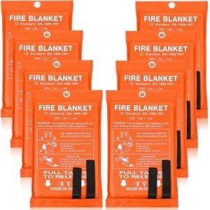 Emergency Fire Blanket Set for Home Safety