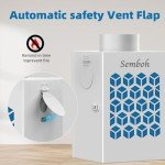 Indoor Dryer Vent Kit with Safety Flap and Filters