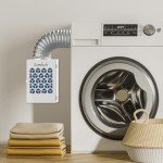 Indoor Dryer Vent Kit with Safety Flap and Filters