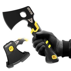 LEXIVON V-ONE Lightweight Survival Hatchet with Sheath