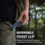 Compact Folding Knife with AR-RPM9 Steel Blade