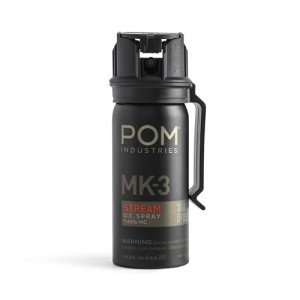 POM MK3 Maximum Strength Pepper Spray with Clip