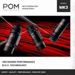 POM MK3 Maximum Strength Pepper Spray with Clip