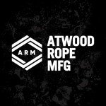 Atwood 3/8” 50ft Braided Utility Rope - Black