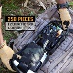 250-Piece Emergency Survival First Aid Kit
