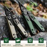 15-in-1 Stainless Steel Multitool for Emergencies