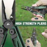 15-in-1 Stainless Steel Multitool for Emergencies