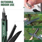 15-in-1 Stainless Steel Multitool for Emergencies