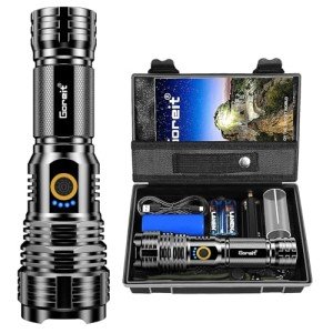 Super Bright Rechargeable Tactical Flashlight for Emergencies
