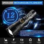Super Bright Rechargeable Tactical Flashlight for Emergencies