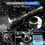 Super Bright Rechargeable Tactical Flashlight for Emergencies