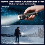 Super Bright Rechargeable LED Flashlight - 10H Battery