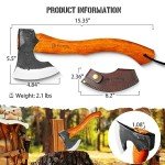 Multi-Purpose 15.5" Camping Hatchet Axe