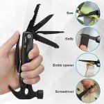 12-in-1 Hammer Multitool for Camping and Emergencies