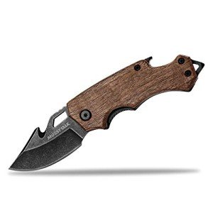 Mossy Oak Mini Folding Knife with Multi-tool Features