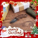 Mossy Oak Mini Folding Knife with Multi-tool Features