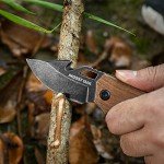Mossy Oak Mini Folding Knife with Multi-tool Features