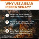 Bear Spray with Holster for Camping & Hiking