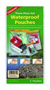 Coghlan's Waterproof Pouches - 3-Pack Emergency Kit