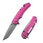 Tactical Folding Pocket Knife with Glass Breaker