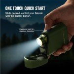 OLIGHT Baton4 Rechargeable EDC Flashlight 1300 Lumens