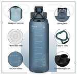 Opard 850ml BPA-Free Sports Water Bottle - Blue
