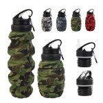 Collapsible 18oz Water Bottle for Travel and Outdoors