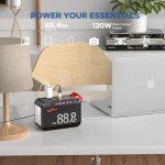 Portable Solar Generator with Panel for Emergencies