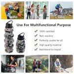 Collapsible 18oz Water Bottle for Travel and Outdoors
