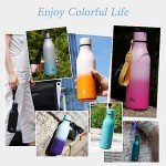 Green Stainless Steel Insulated Water Bottle 530ml