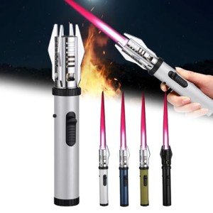 Windproof Blue Flame Lighter for Emergencies