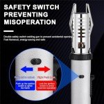 Windproof Blue Flame Lighter for Emergencies