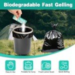 Portable Toilet Gel Pack - 50 Lemon-Scented Packets