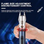 Windproof Blue Flame Lighter for Emergencies